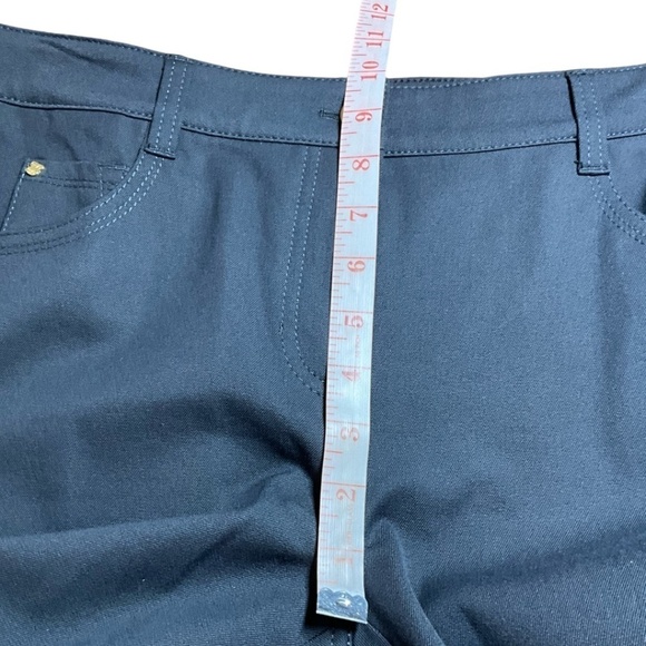 BASLER Cotton Blend 5 Pocket Twill Charcoal Grey Straight Leg Jeans US Sz L - Picture 6 of 12